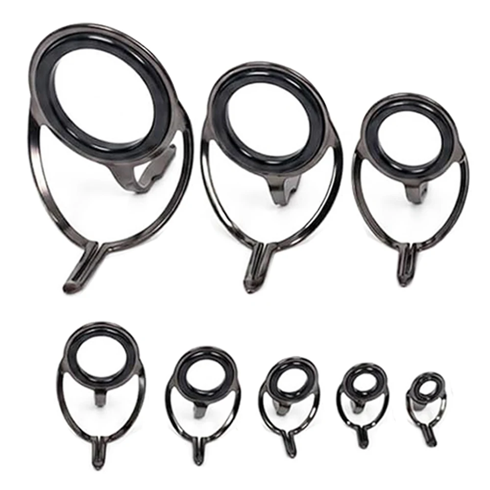 Kit Reparación Anillas Guía cerámica inox para cañas de pescar