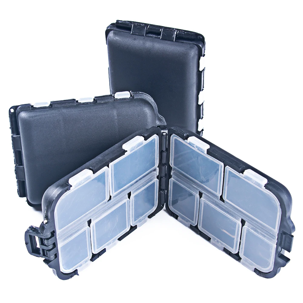 Caja de pesca compacta para accesorios pequeños