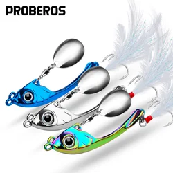 PROBEROS Señuelo VIB metálico de largo alcance y hundimiento
