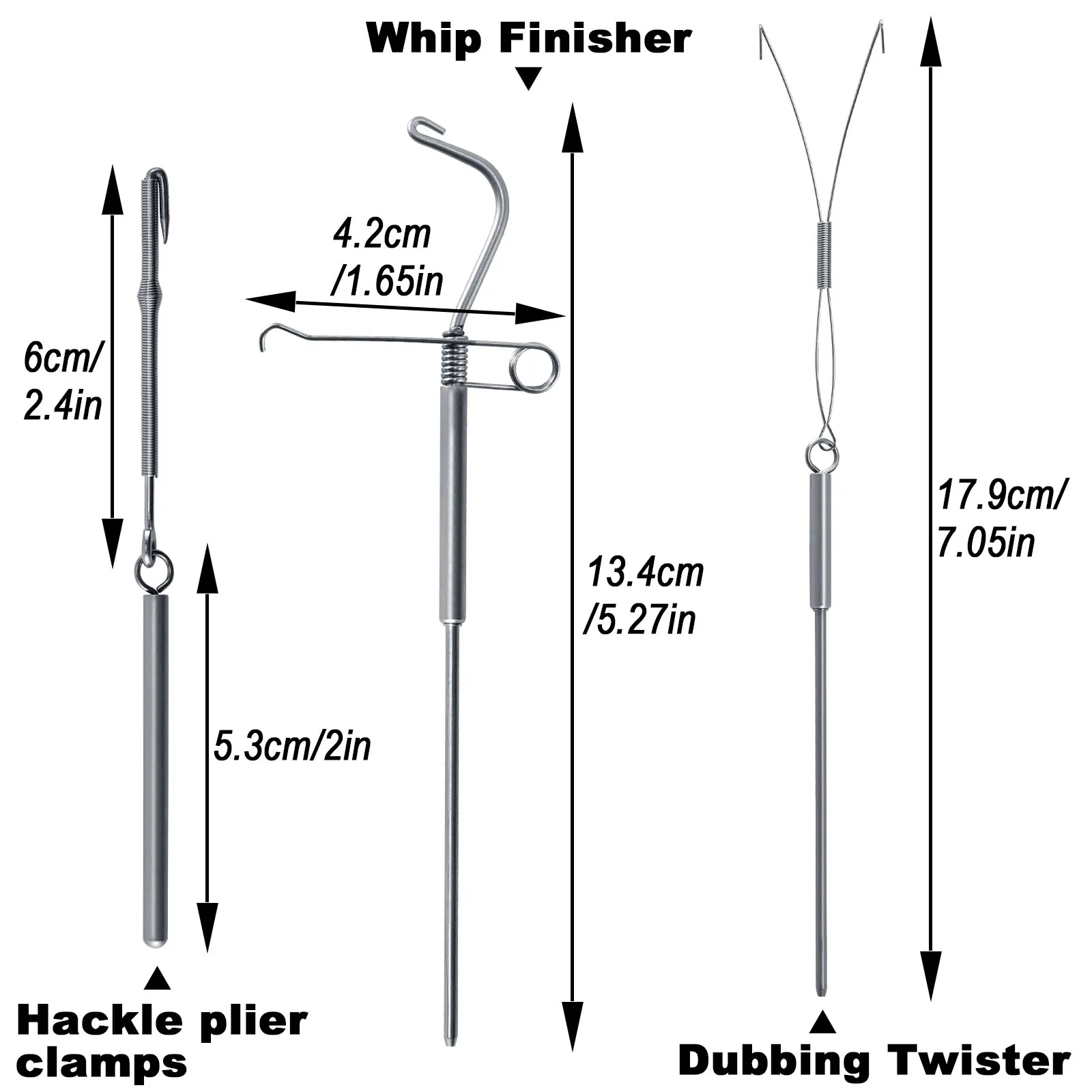 Tornado Dubbing y Hackle – Kit profesional para atar moscas - imagen 5