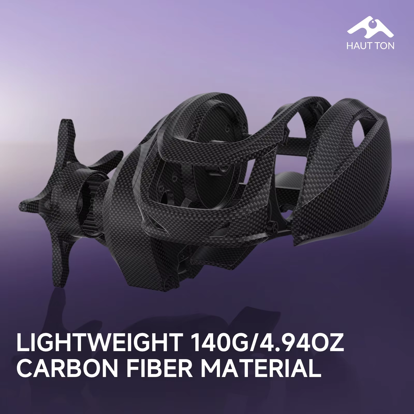 Carrete Baitcasting Carbono ultraligero 7,1:1 – 5+1 BB Frenos levitación magnética