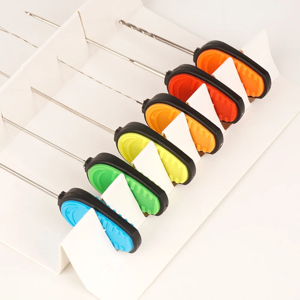 Agujas para boilies de carpa de acero inoxidable, perforar y enhebrar - imagen 3
