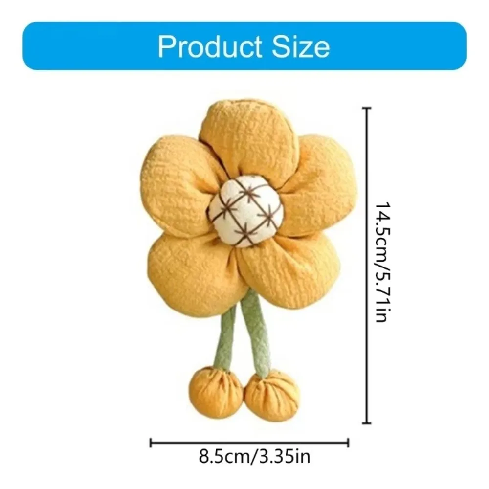 Flores decorativas para espejo retrovisor en vehículo