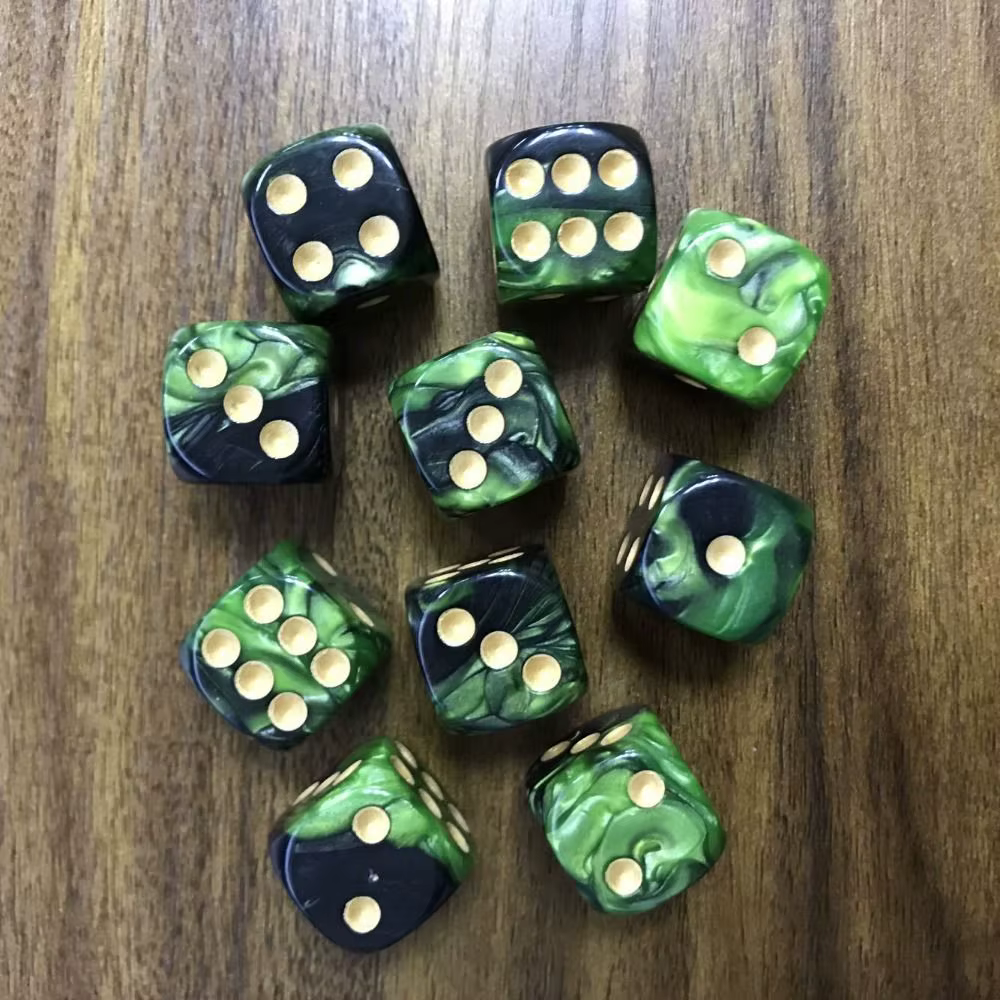 Dados D6 Translúcidos 16mm – Set de 10 para Juegos de Rol y Mesa - imagen 5