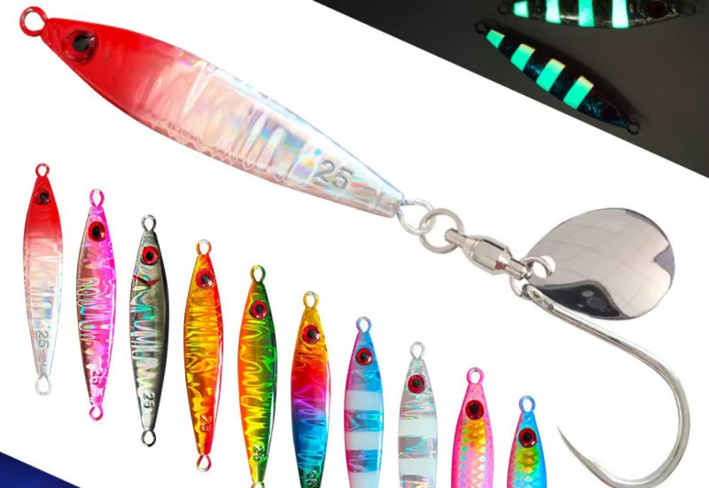 Señuelo en entorno de pesca costera