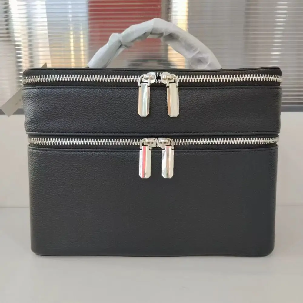 Bolsa de cosméticos para viaje con cremallera