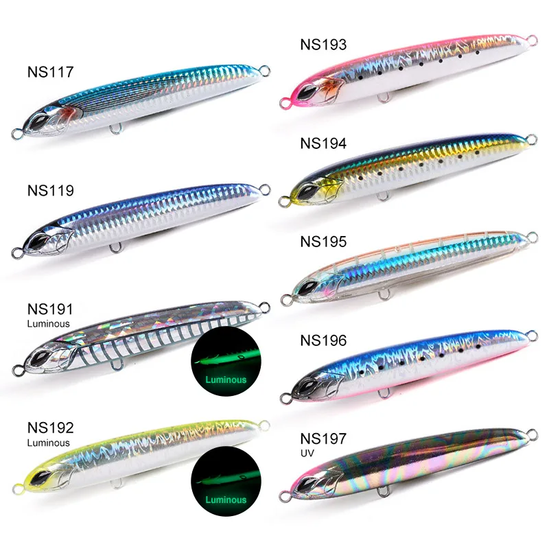 NOEBY Stickbait señuelo hundido para pesca en agua salada - imagen 4