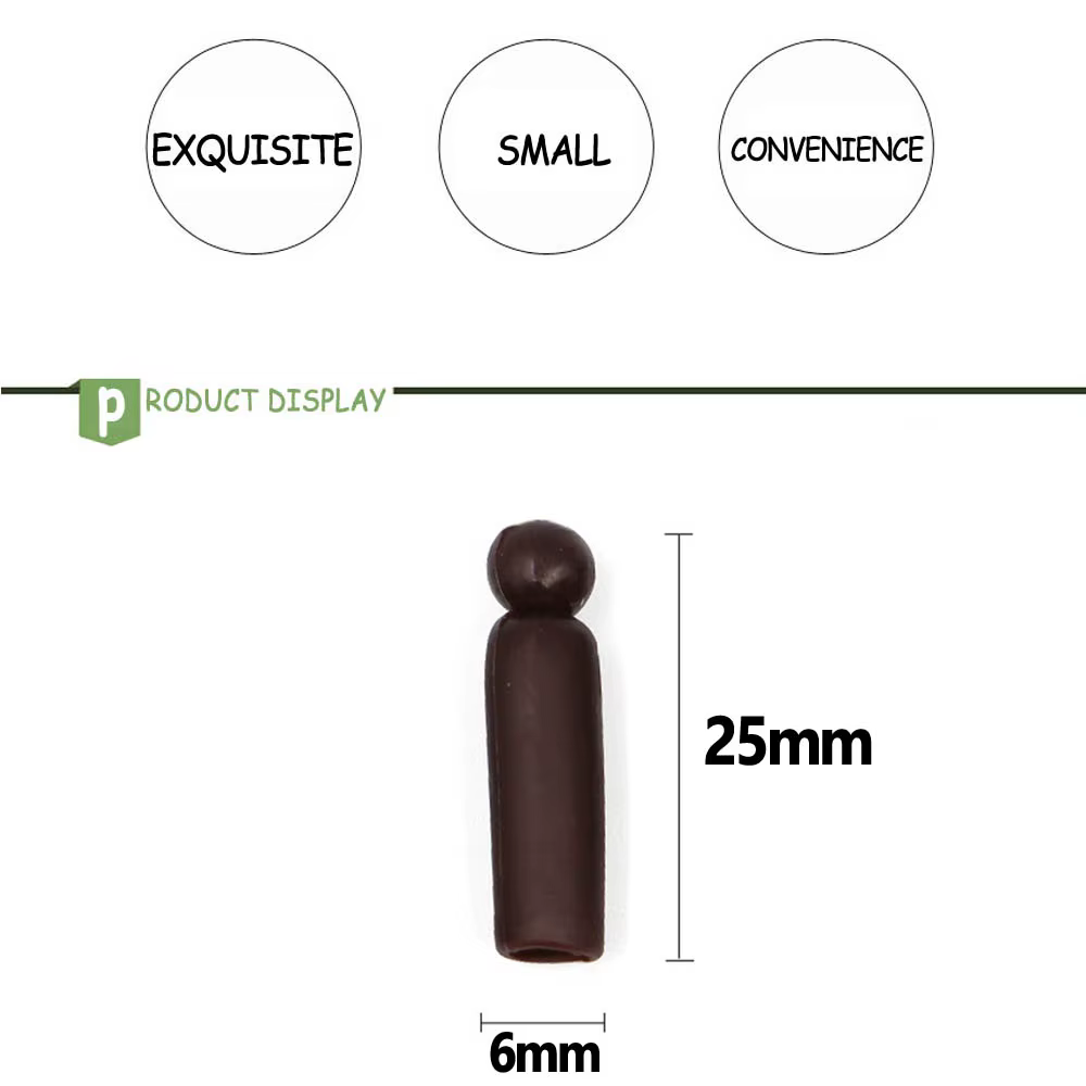 JIGEECARP Cuentas de silicona para pesca de carpa – anti enredos - imagen 2