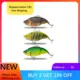 JEKEKU Wobbler SwimShad Glide flotante VIB para lucio y trucha - imagen 2
