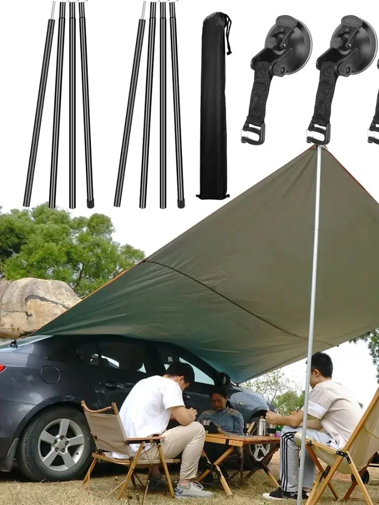 Toldo fijado al SUV