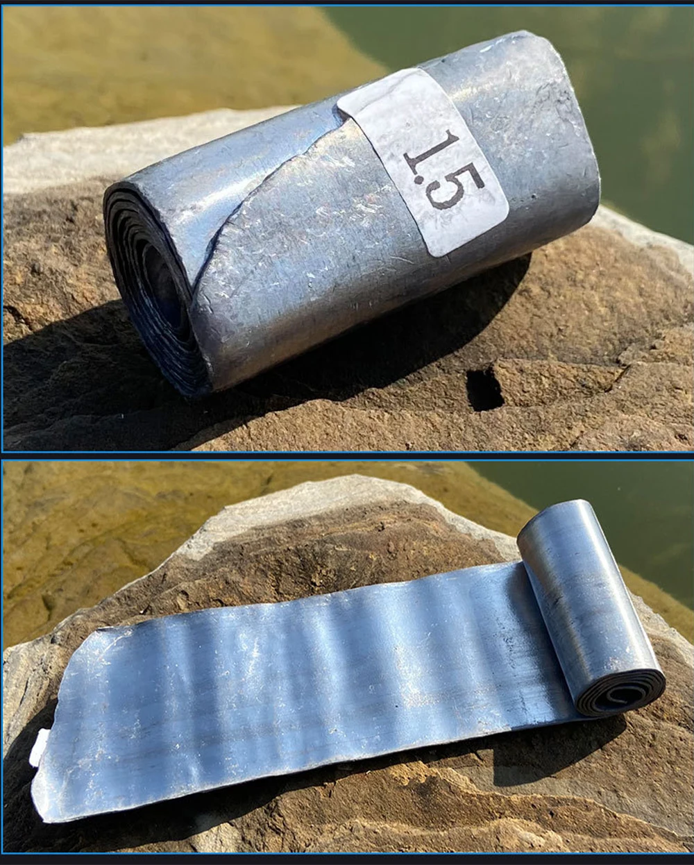 Usos artesanales del plomo para pesca