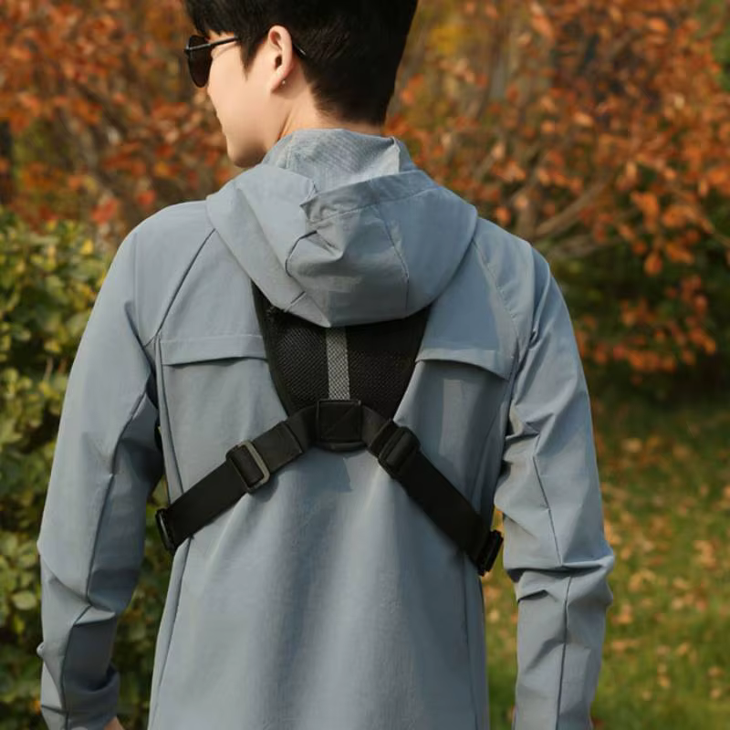 Bolsa de pecho pesca táctica Molle correas ajustables para señuelos - imagen 3