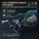 Carrete ultraligero SAMOLLA para agua salada en fibra de carbono - imagen 2