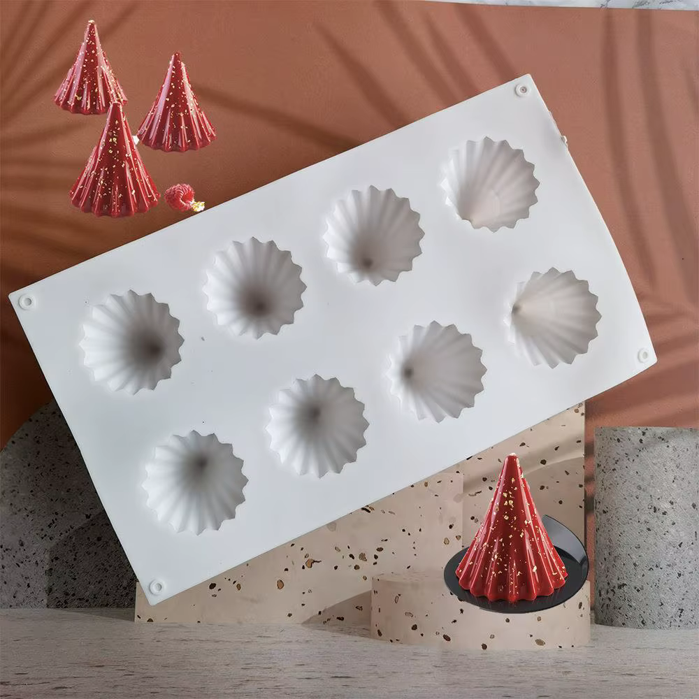Molde Silicona Árbol Navidad DIY para Galletas y Velas Aromáticas - imagen 4