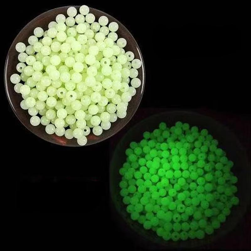 Cuentas luminicas para pesca Frijol espaciador 3-10 mm brillantes - imagen 4