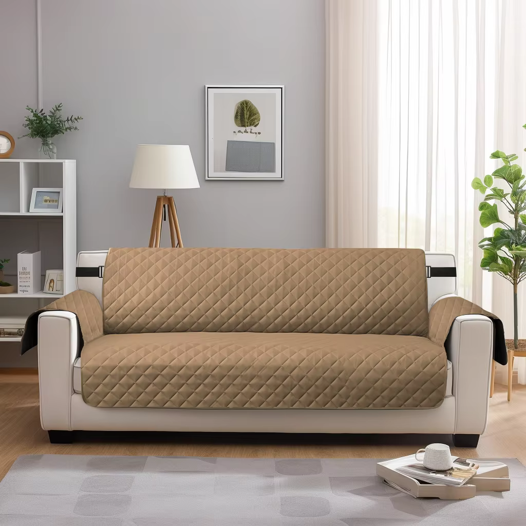 Funda sofá impermeable antideslizante – lavable, protección elástica - imagen 4