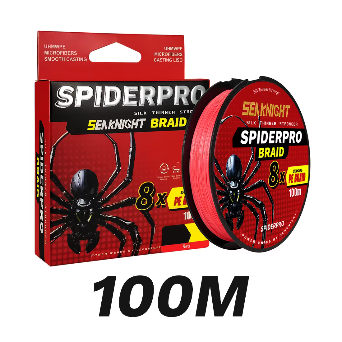 Línea trenzada PE SeaKnight X8 SPIDERPRO – larga distancia - imagen 3