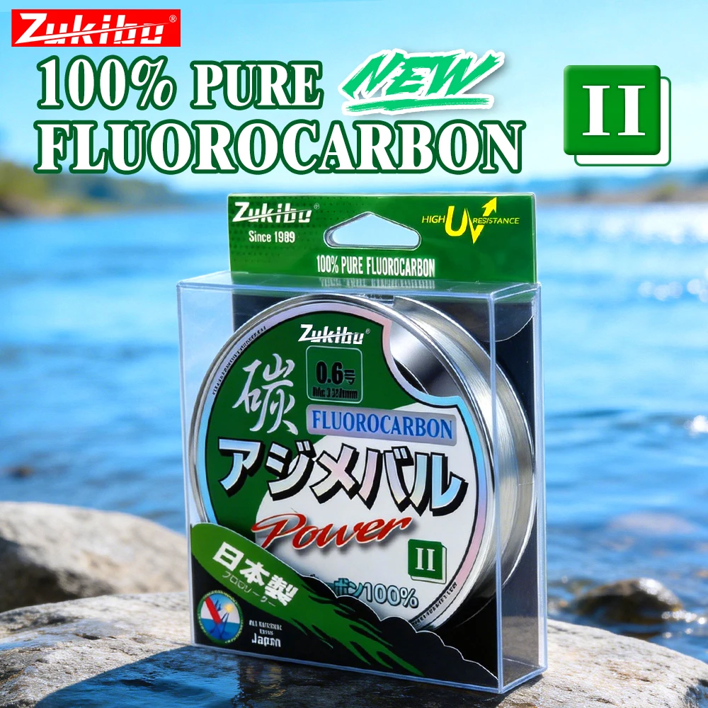 Bobina de línea fluorocarbono ZUKIBO Ⅱ