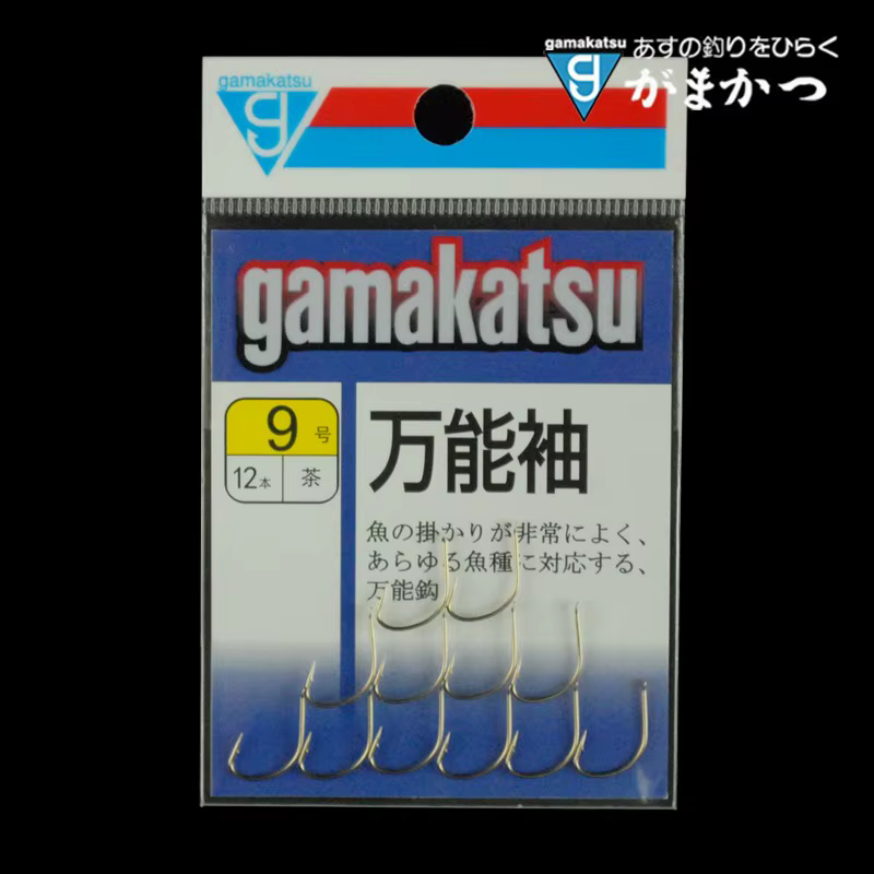 Gamakatsu Universal Sleeve C1SD5 Anzuelo de púas, acero carbono, 1-8 - imagen 3