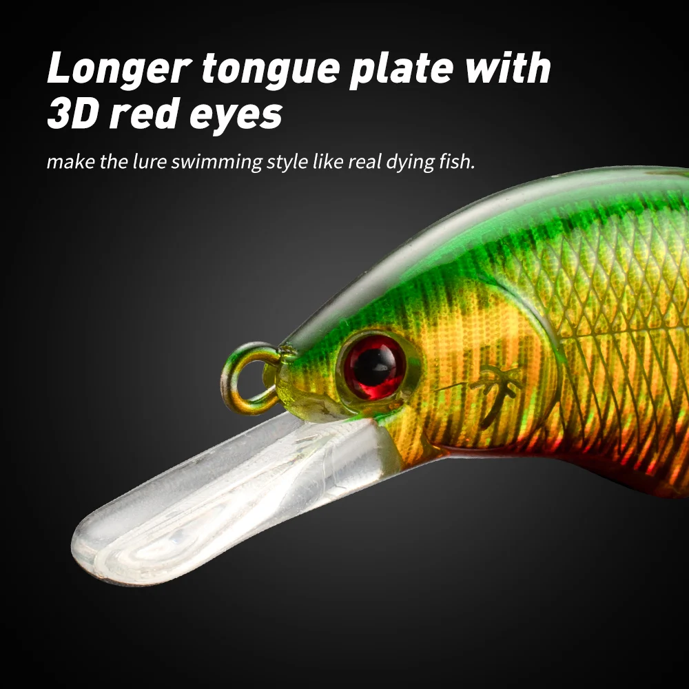 Señuelo Minnow para lubina y perca, cebo artificial para trucha - imagen 4