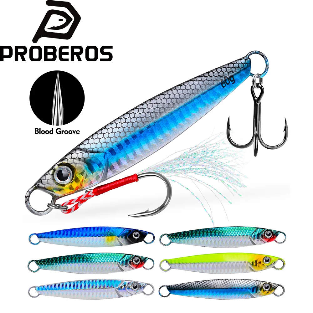 Señuelo duro Proberos para arrastre mar, lubina y trucha - imagen 4
