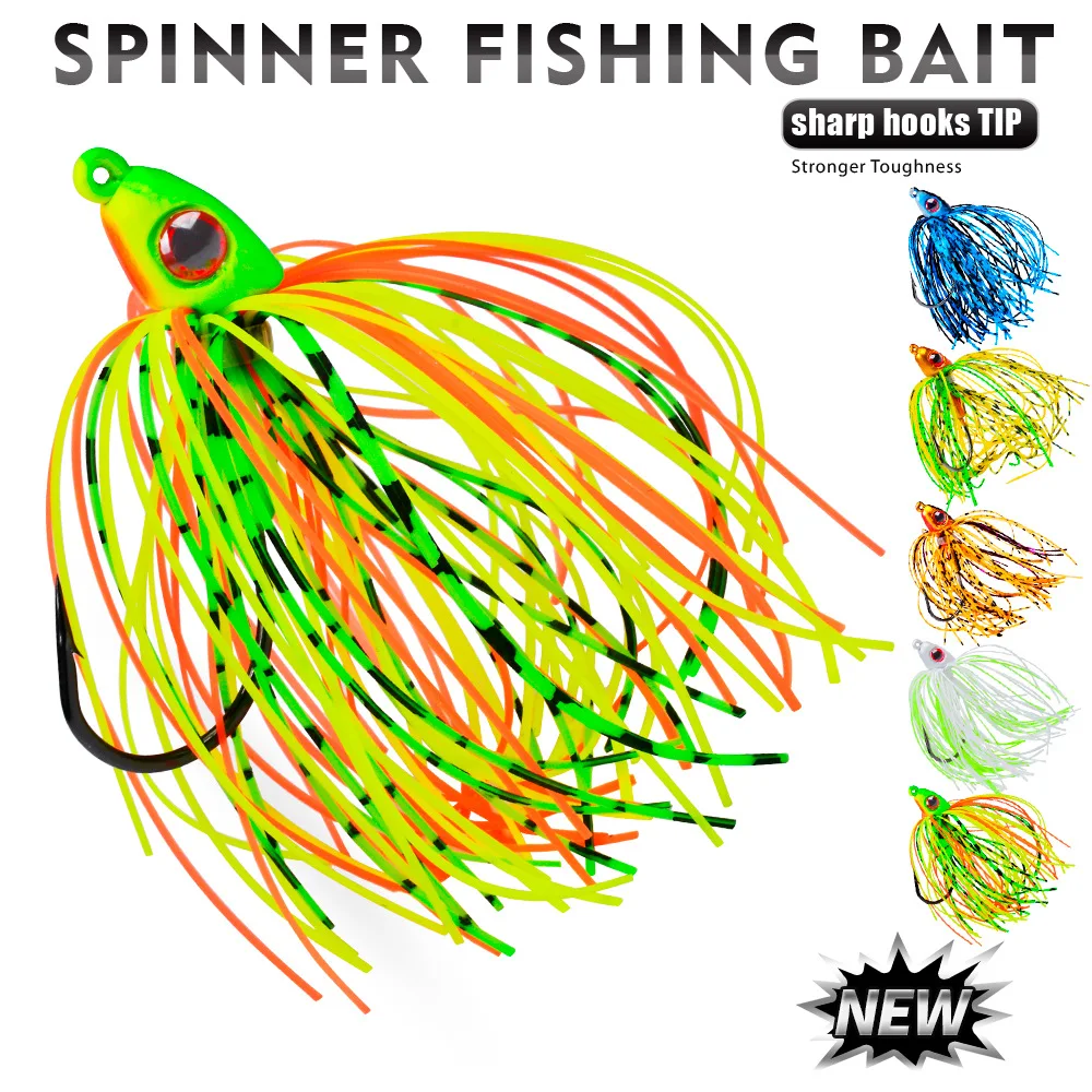Varias tallas del spinnerbait