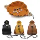 Bolsa para dados de cuero con cordón para juegos de rol y tablero - imagen 4
