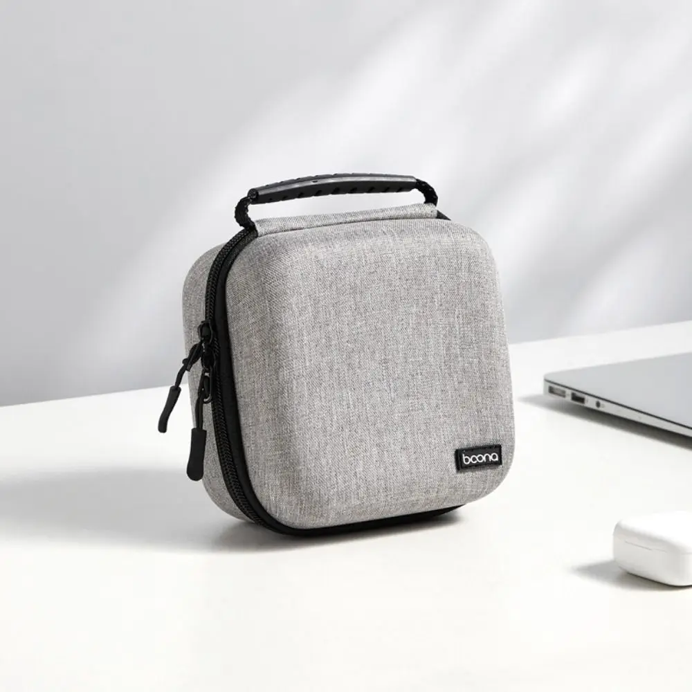 Estuche rígido EVA para Mac Mini M4 Pro abierto mostrando compartimento principal