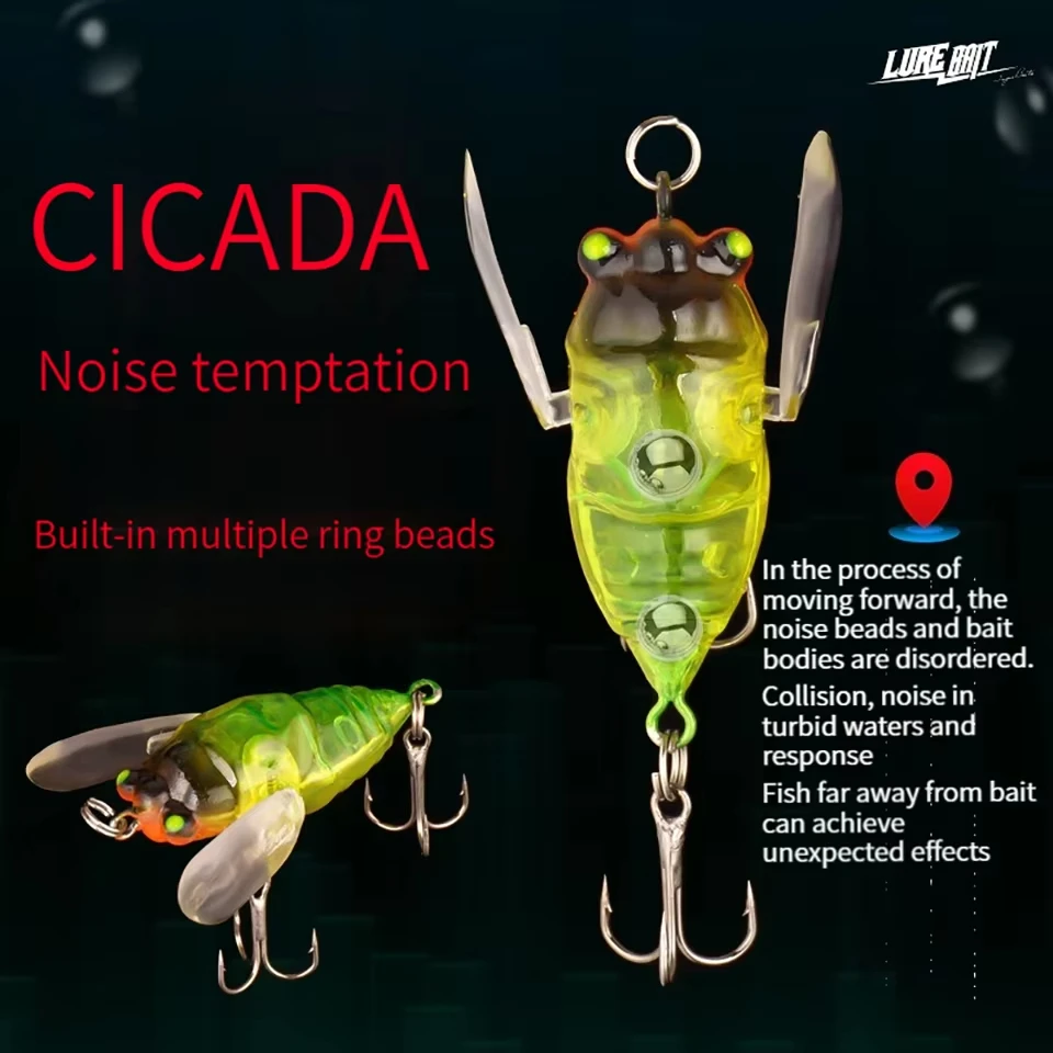 Cigarrera Walk Fish con ruido y luz – Señuelo de superficie nocturna - imagen 4