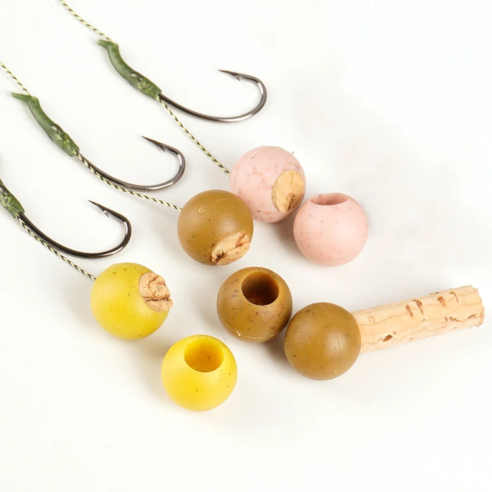 Boilies flotantes Hirisi para carpa – cebo de cabello y Chod Rig - imagen 3