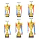 Trofeo de metal con tapa dorada tipo copa – Premio creativo - imagen 3