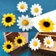 Horquillas para el cabello con girasol, accesorio elegante para eventos - imagen 5