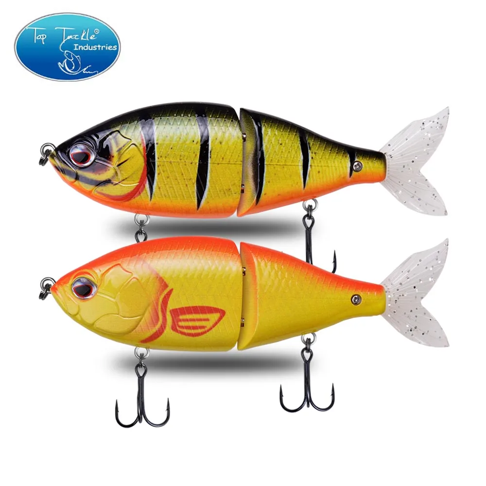 Swimbait jerk articulado de plástico con cola suave para pesca - imagen 3