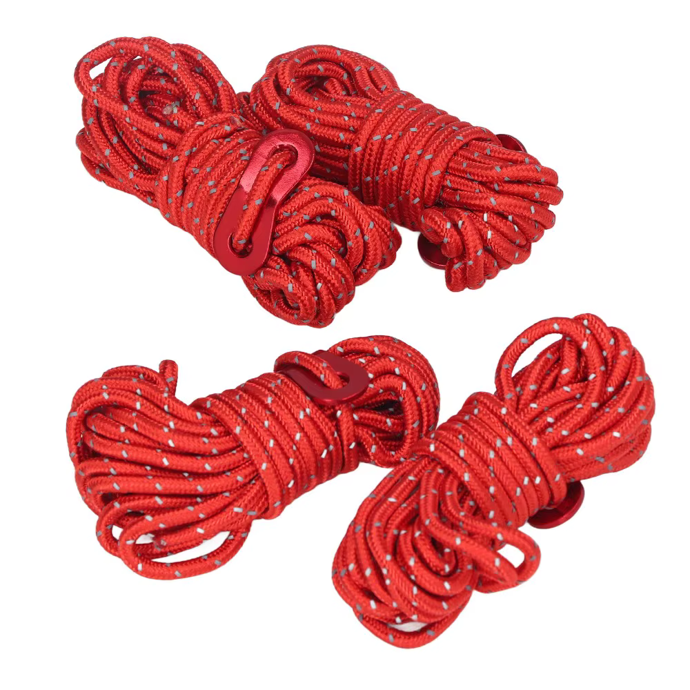 Cuerdas Reflectantes para Tiendas de Campaña – Nailon Resistente 4 mm - imagen 4