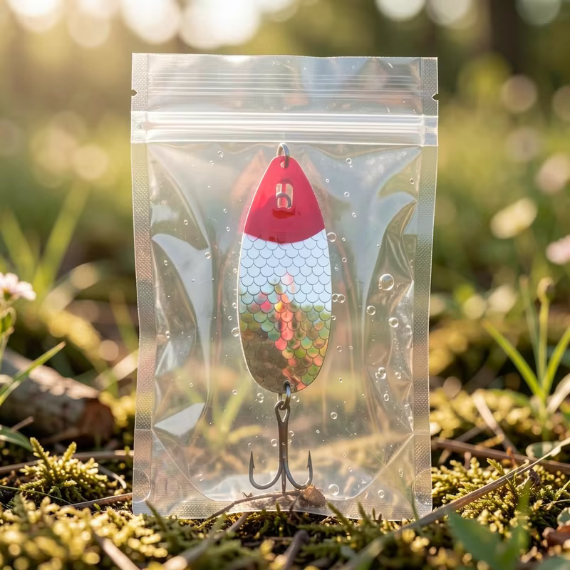 Cuchara de Pesca 62mm 11.5g con Triángulo Rojo para Lucios - imagen 3