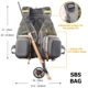 Chaleco de pesca con mosca MAXIMUMCATCH transpirable ajustable - imagen 2