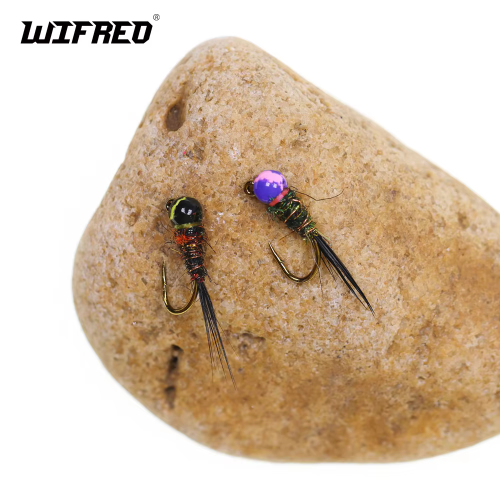 Wifreo Jig Head Ninfa europea para trucha y grayling - imagen 2