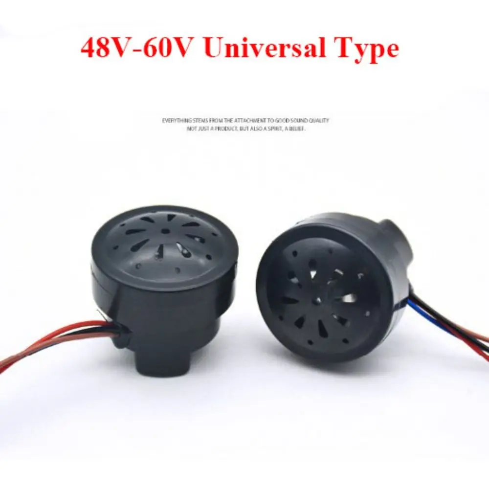 Bocina coche eléctrico 48V-60V – Timbre LED direccional y marcha atrás