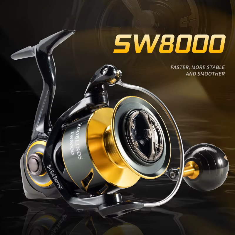 Rooblinos SW: Carrete de Surf ultraligero carbono 18kg - imagen 3