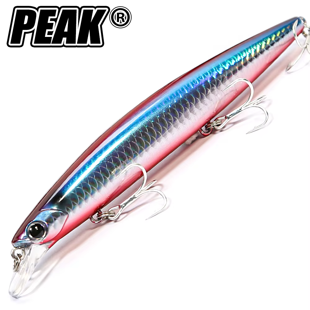 Señuelo hundido PEAK 135mm 27,1g para picuda y bass