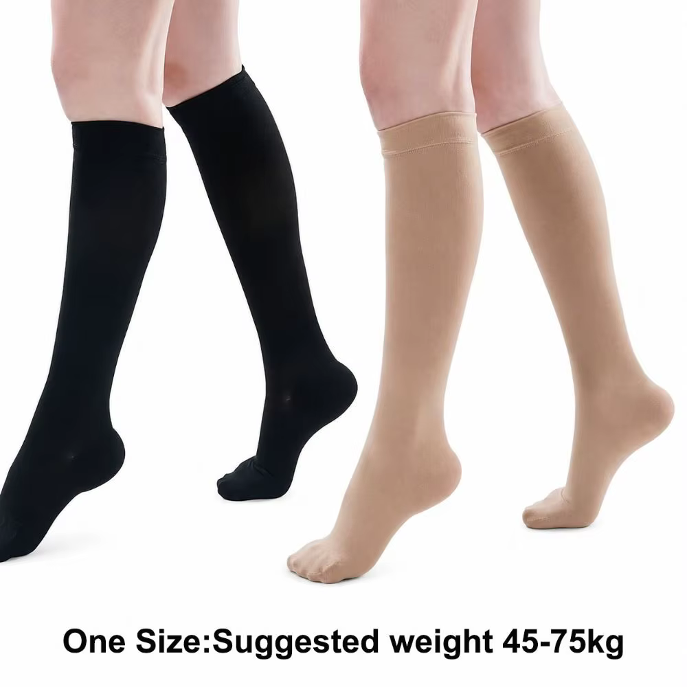 Calcetines de Compresión Transpirables Nailon Spandex Soporte Pantorrilla - imagen 5