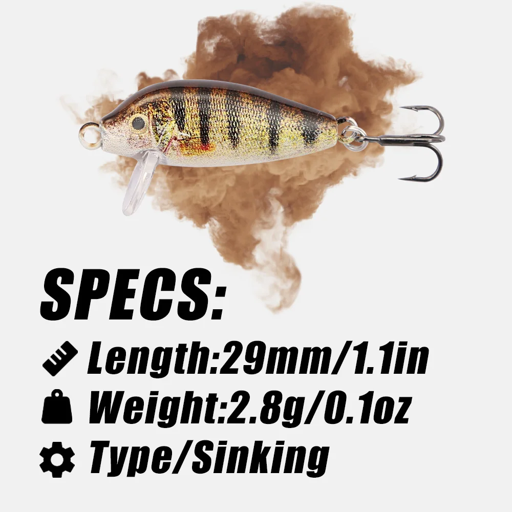 B&U Señuelo Wobbling - Jerkbait para lubina, perca, lucio y trucha