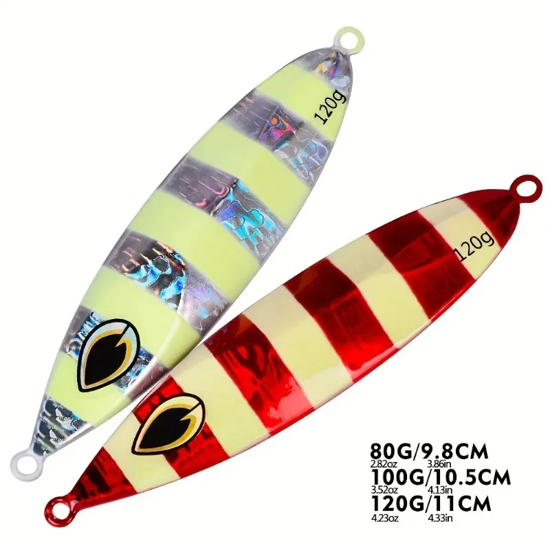 Señuelo jigging VIB de metal lastrado - hundimiento mar y hielo - imagen 3