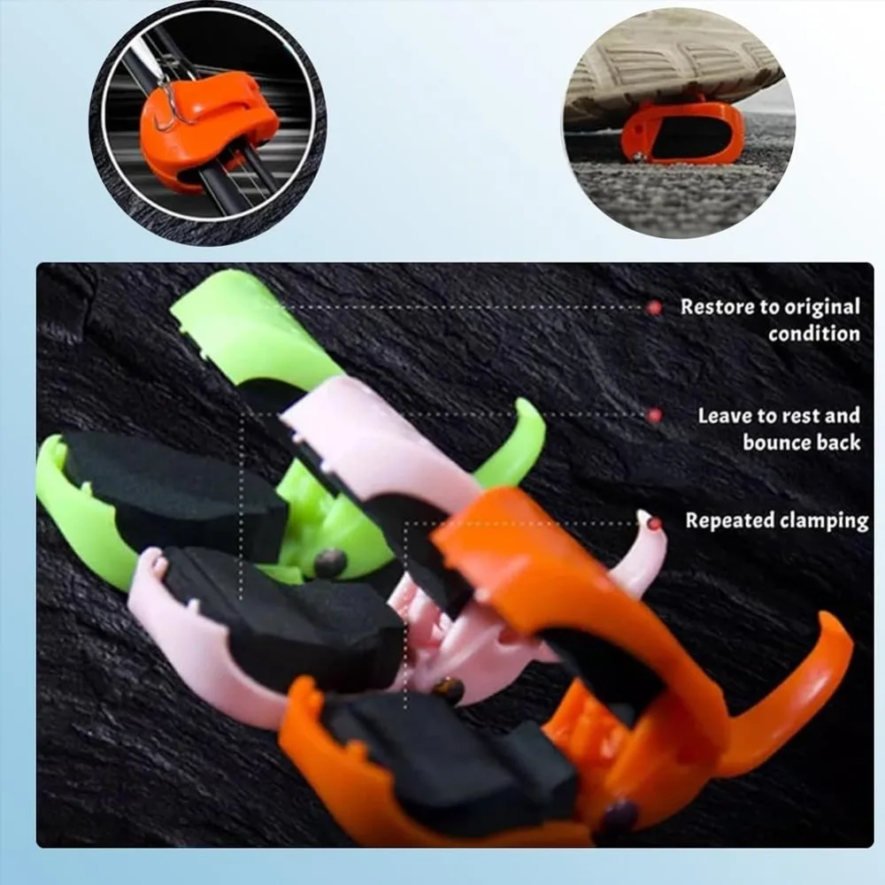 Soporte para cañas de pared antideslizante con correas duraderas - imagen 3