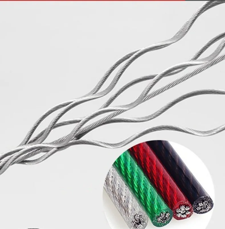 Cable de acero 6mm para polea de gimnasio en casa - imagen 2