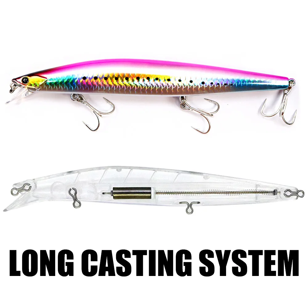 Jerkbait PEAK 140mm hundido – Señuelo para lubina - imagen 2