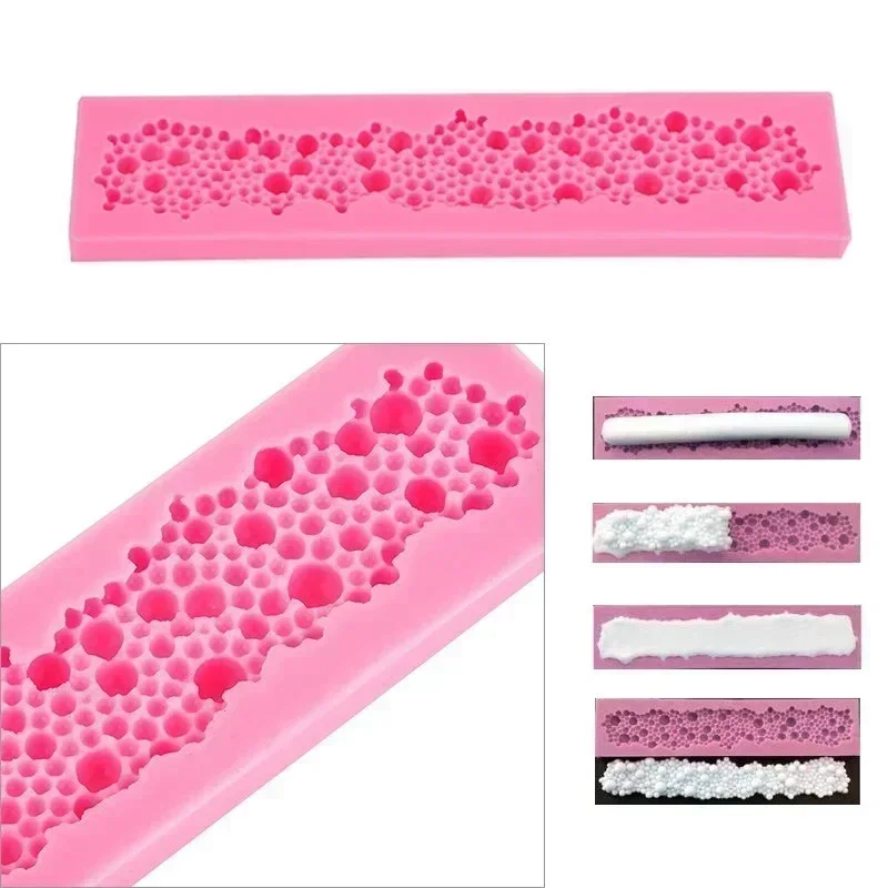 Molde silicona para bolas de pesca redondas 3D – Cebo perla carpa