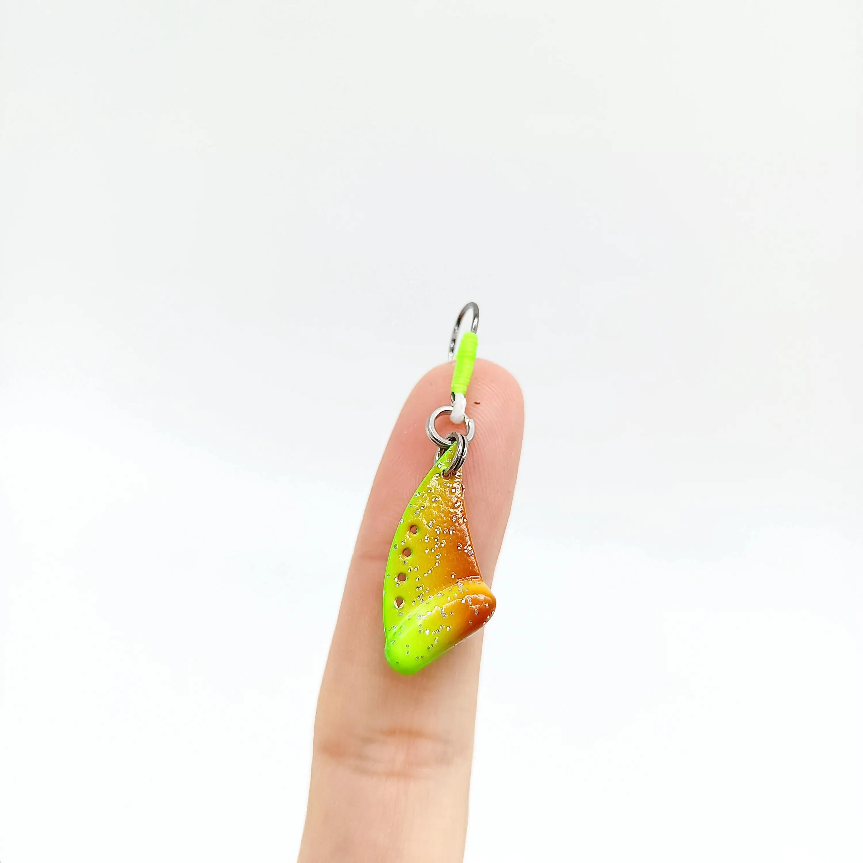 Duoduoyu VIB mini metálico con anzuelo sencillo para pesca a spinning - imagen 4