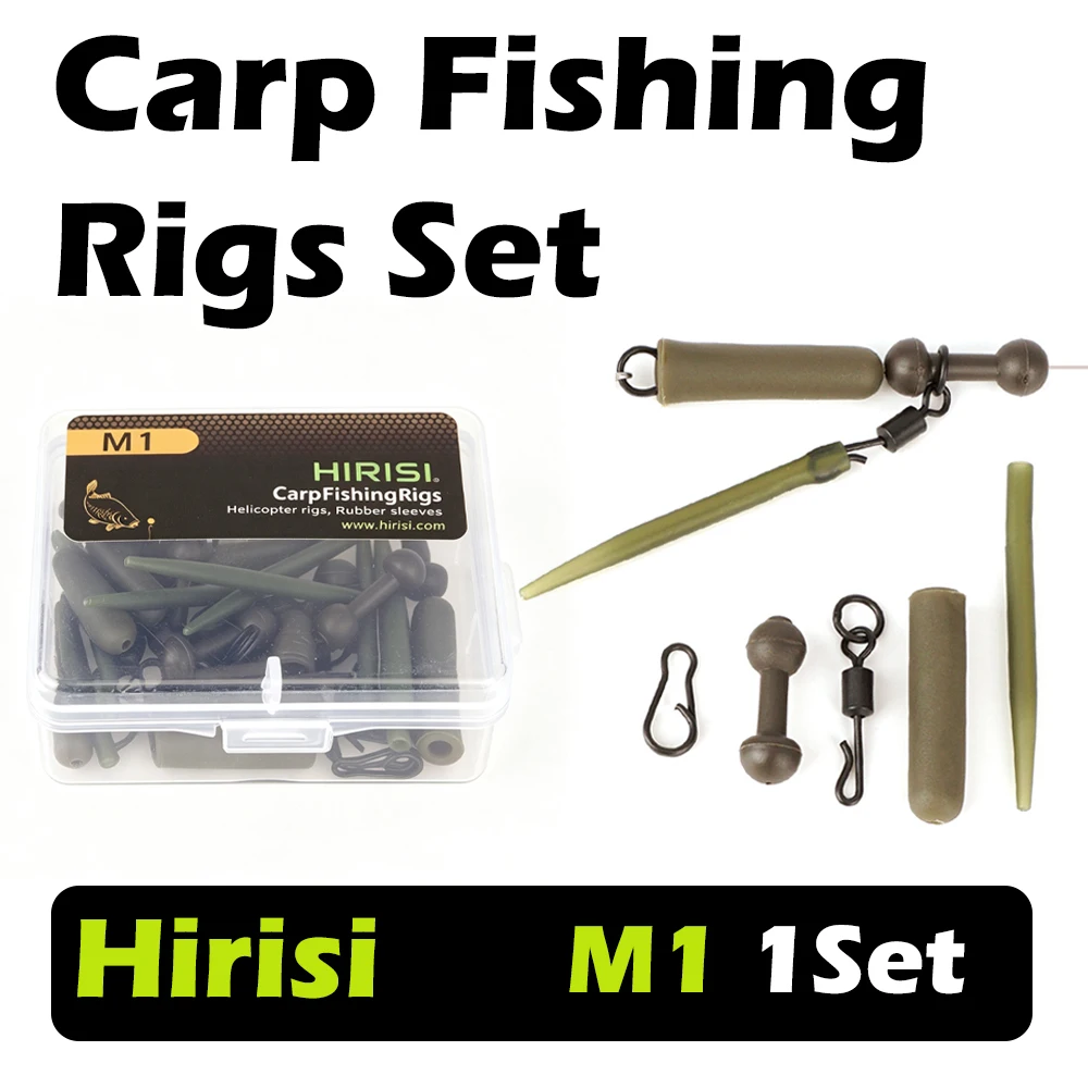 Hirisi M1 Aparejos de carpa tipo helicóptero – montaje terminal
