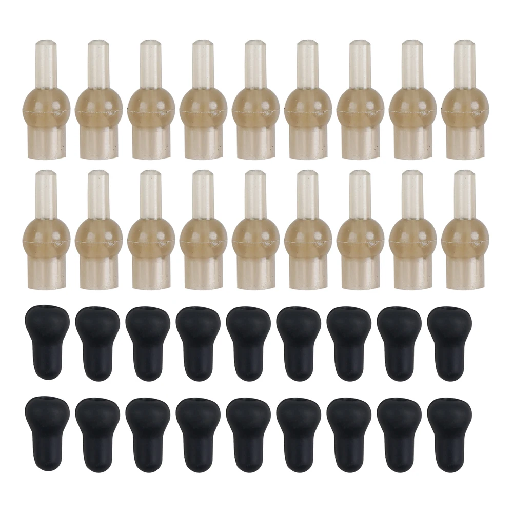 Kit de montaje para aparejos de carpa con clips giratorios
